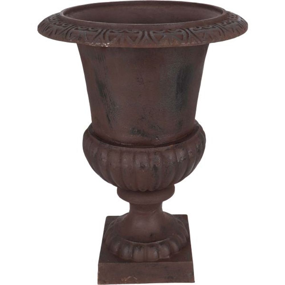Vase médicis en fonte hauteur 66 cm