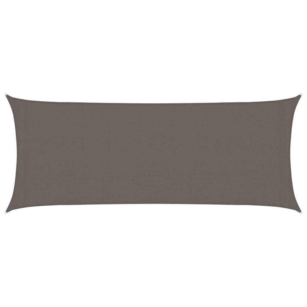 Voile d'ombrage 160 g/m² anthracite 2x4,5 m pehd