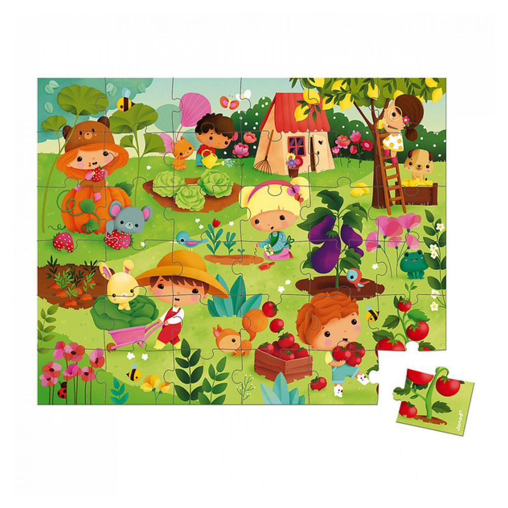 Puzzle la fete du potager - 36 pieces