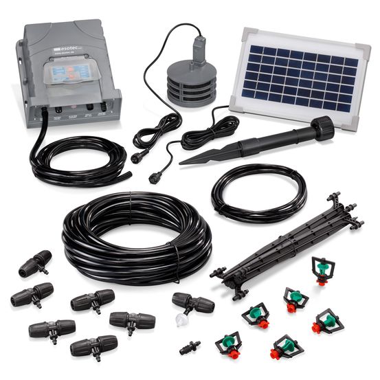 Système d'arrosage solaire esotec watersprinkle arrosage de jardin 101121