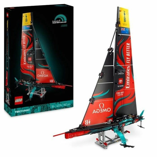 Lego technic yacht emirates team new zealand ac75 pour adulte