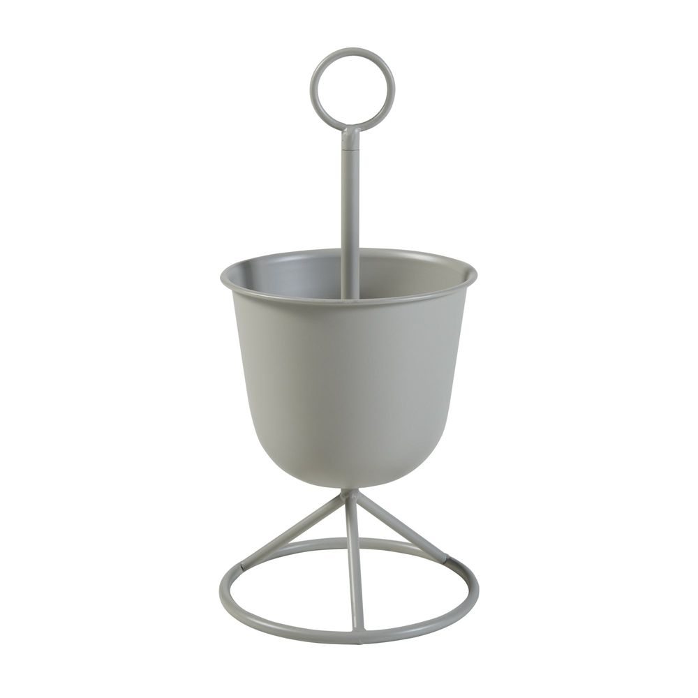 Porte-plantes style intemportel support 48 x 23 cm 1 cache-pot beige