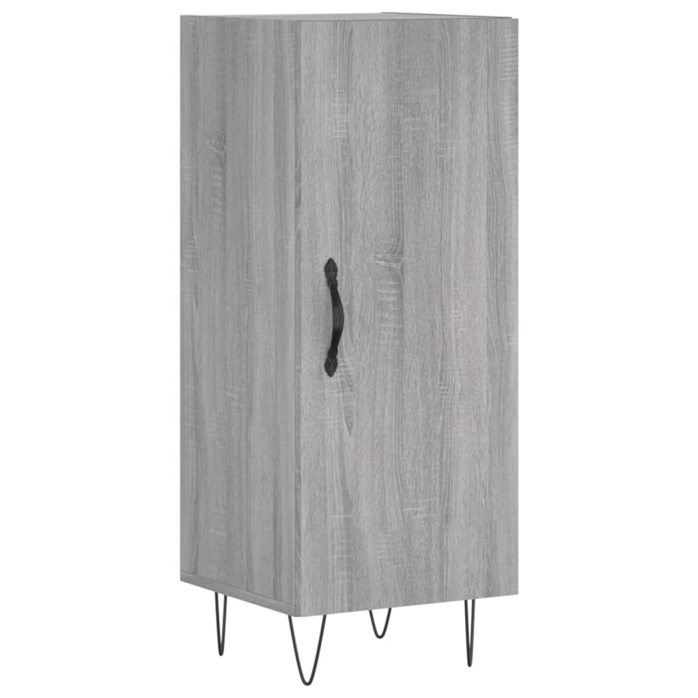 Buffet bahut commode armoire meuble de rangement organisateur cuisine salle de séjour salon sonoma 34,5 x 34 x 90 cm bois d'i