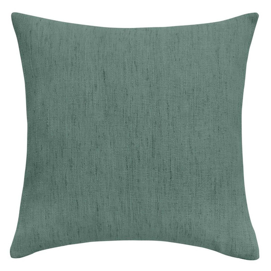 Coussin effet lin tissé