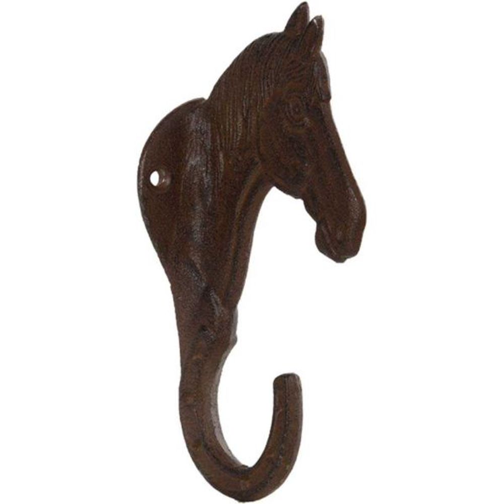 Crochet en fonte cheval