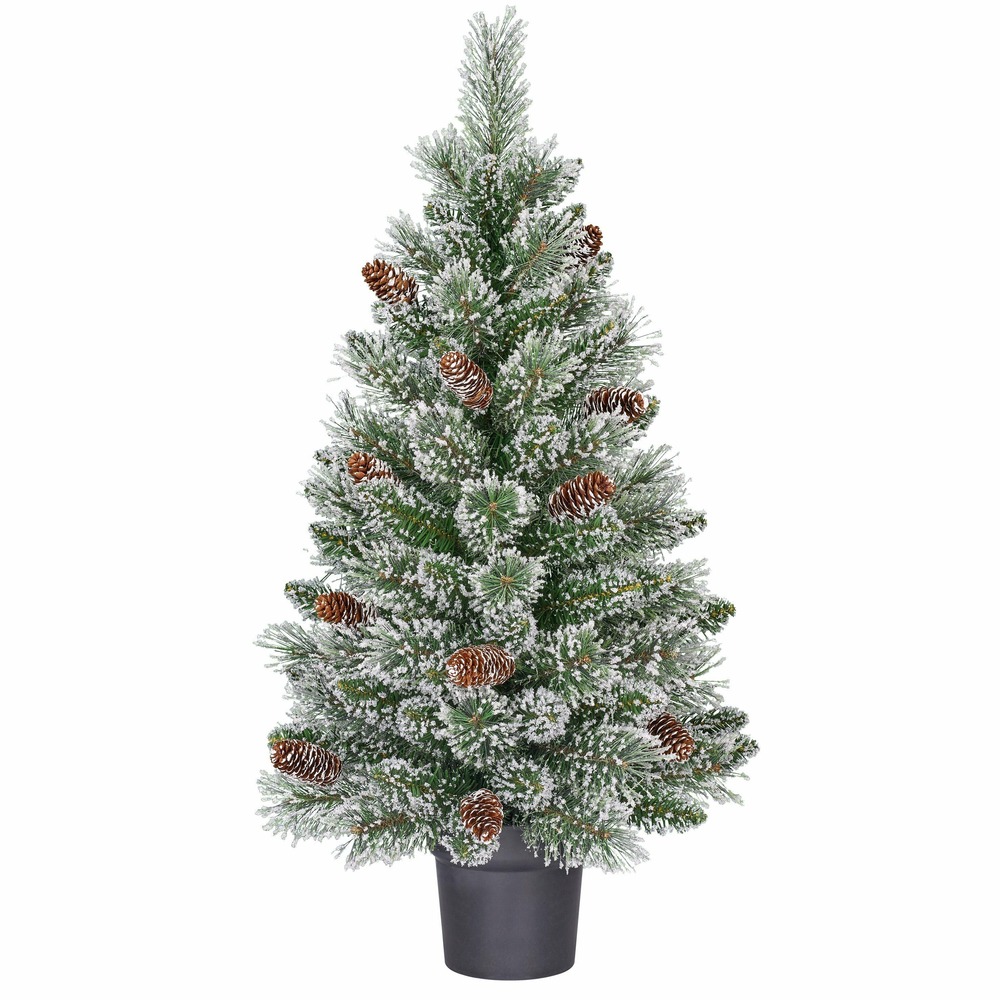 Black box trees - sapin de noël artificiel en pot h90