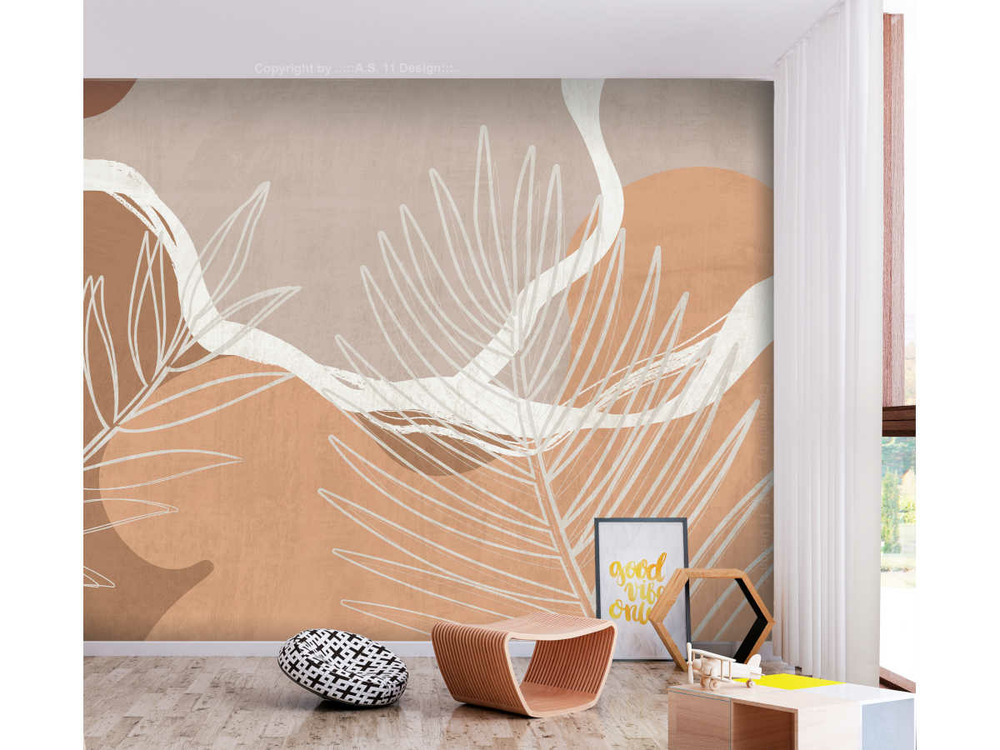 Papier peint - organic shapes 300 x 210 cm - artgeist