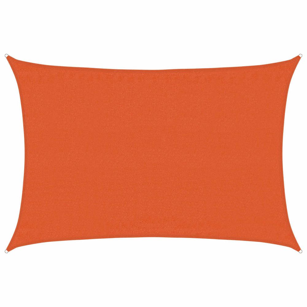 Voile d'ombrage 160 g/m² orange 3,5x4,5 m pehd
