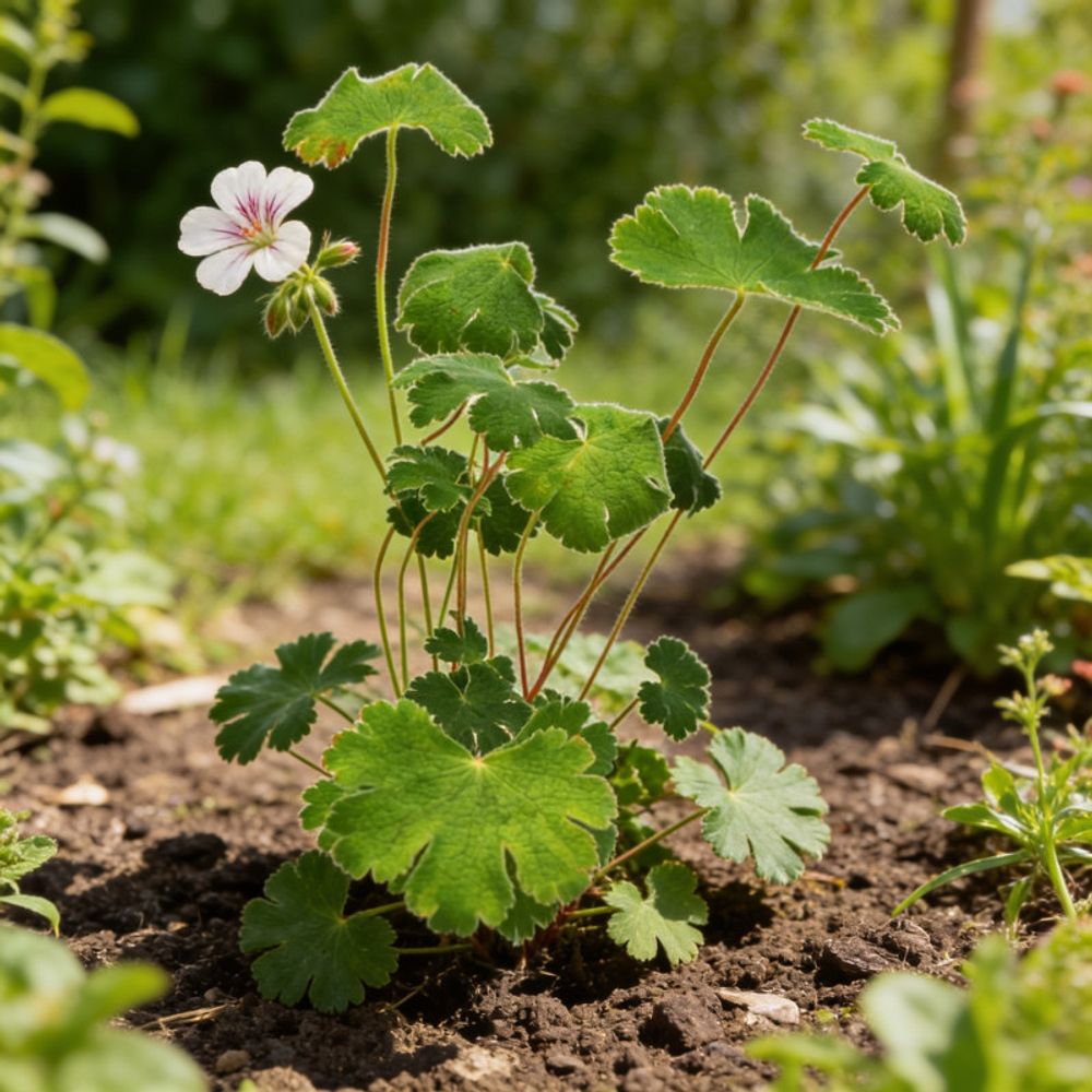 Géranium vivace renardii 20cm godet 9cm - geranium