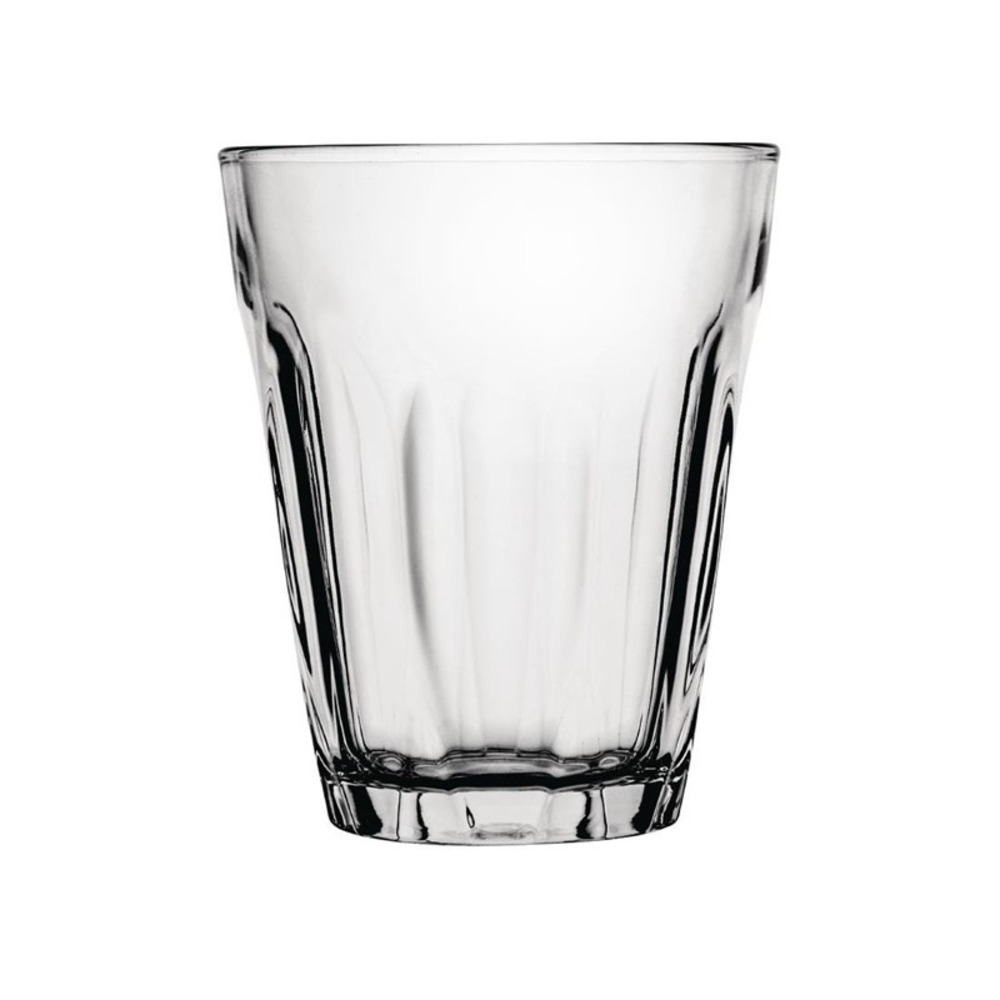 Gobelets en verre trempé 290ml lot de 12 olympia