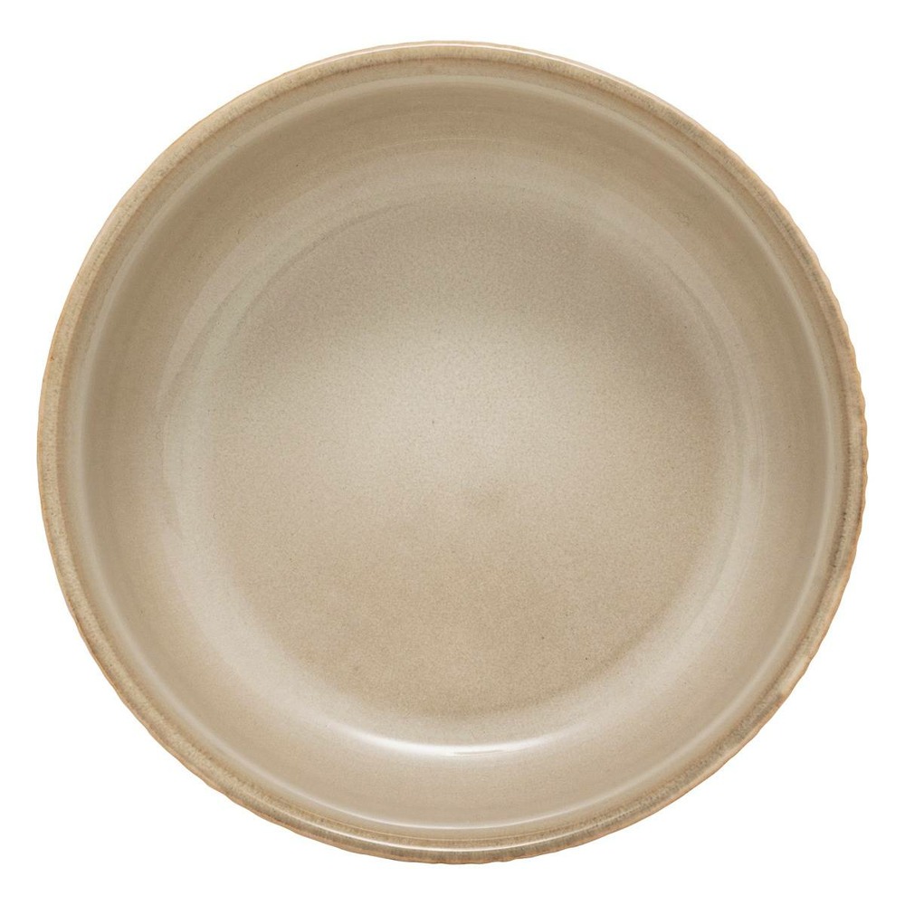 Assiette creuse chloe beige d14,2xp6,8cm