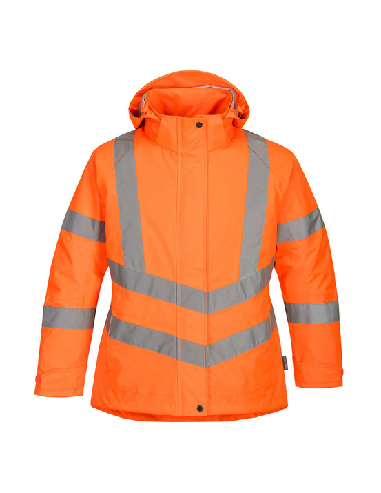 Parka d'hiver haute visibilité pour femme couleur : orange taille xs - portwest