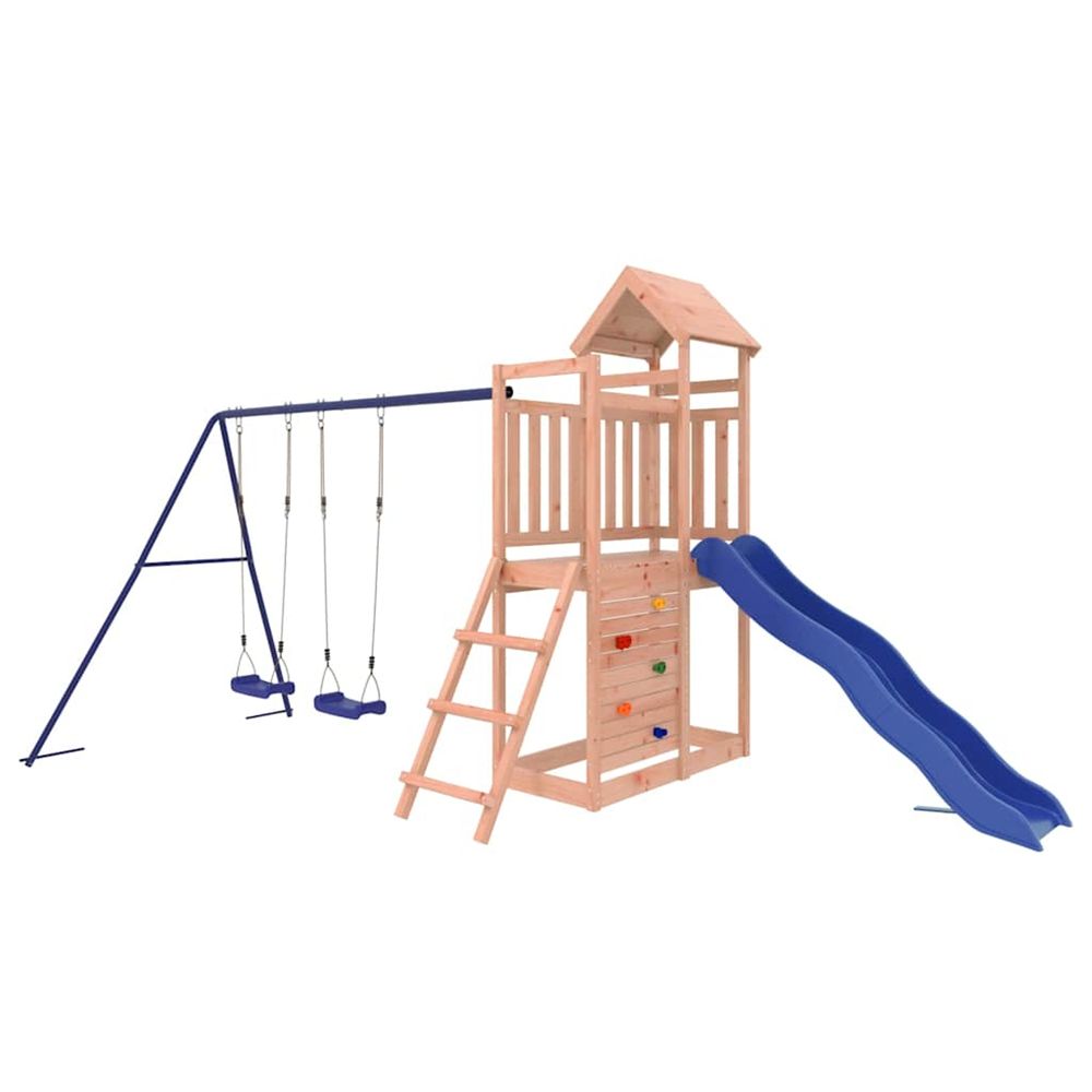 Aire de jeux d'extérieur bois massif de douglas