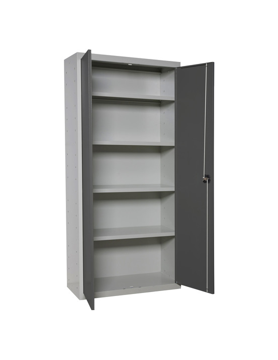 Casier-armoire simonlocker prof.dism.multi. 180x60x40 2/4 gr/an gris/antracite 1800x600x400 - simonrack
