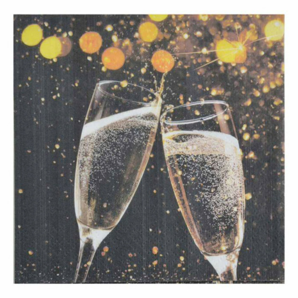 Lot de 20 serviettes en papier 