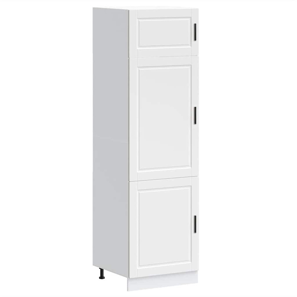 Armoire de cuisine porto blanc bois d'ingénierie