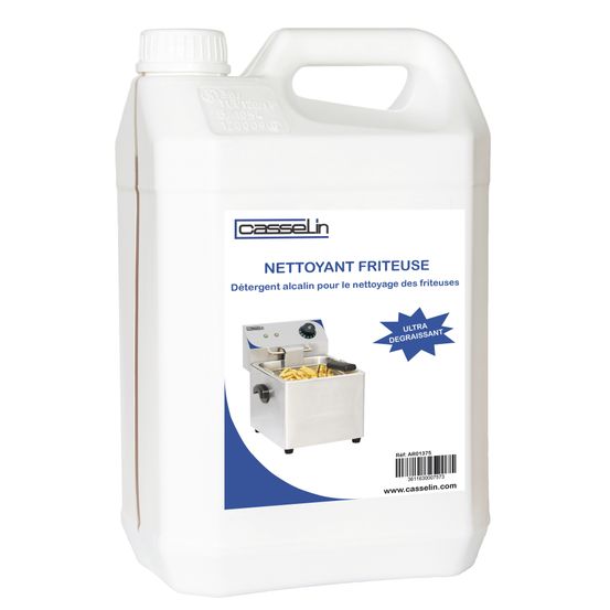 Lot de 4 - nettoyant friteuse 5 l - casselin
