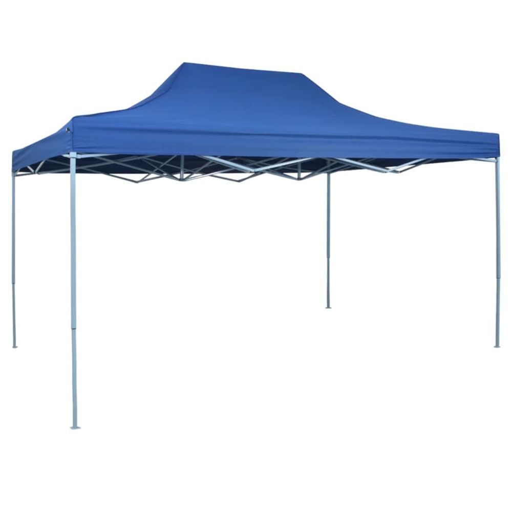 TENTE PLIABLE 3 X 4.5 M BLEU-(866411)