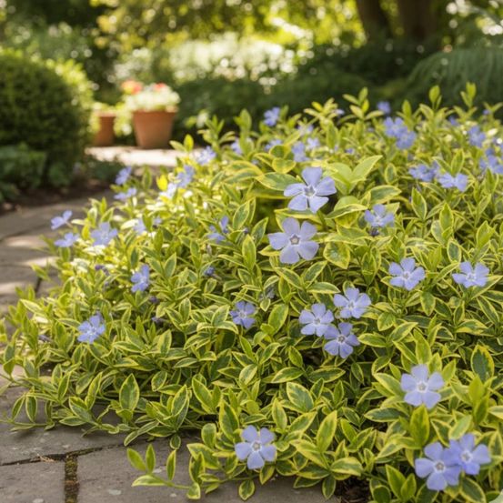 Pervenche aureovariegata lot de 9 godets