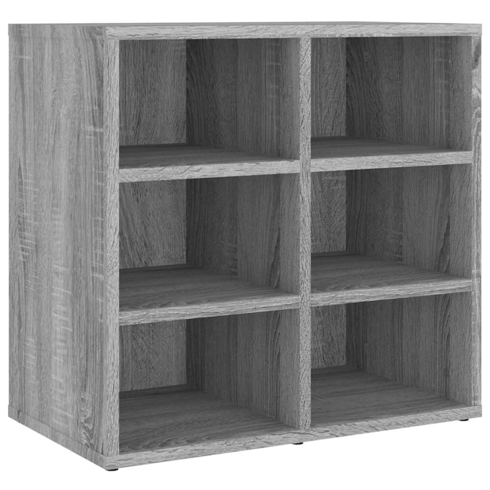 Armoire à chaussures sonoma gris 52,5x30x50 cm
