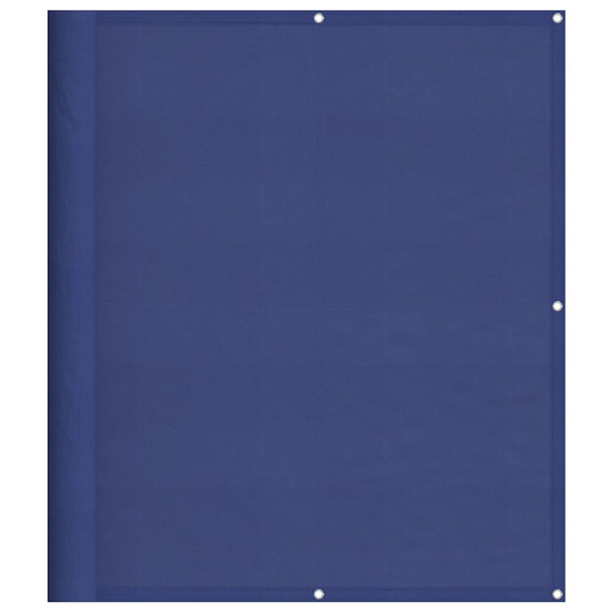 Écran de balcon bleu 120x800 cm 100% polyester oxford