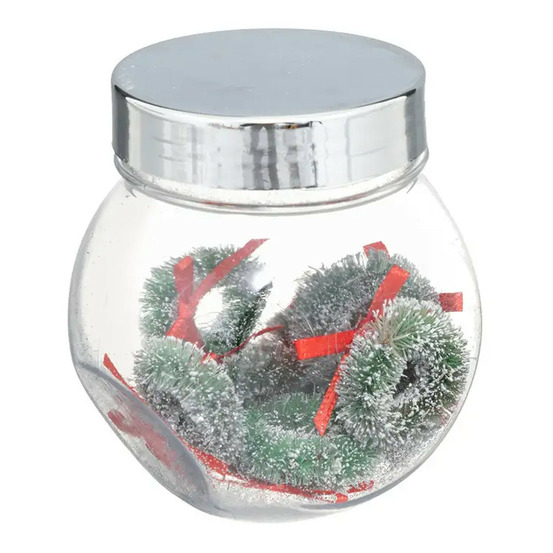 Lot de 8 couronnes noël