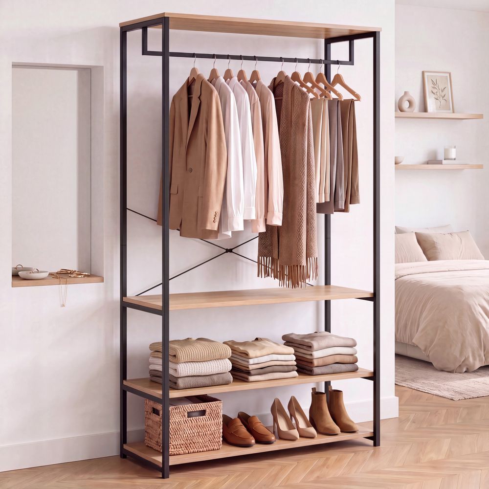 Dressing large l. 100 cm detroit design industriel