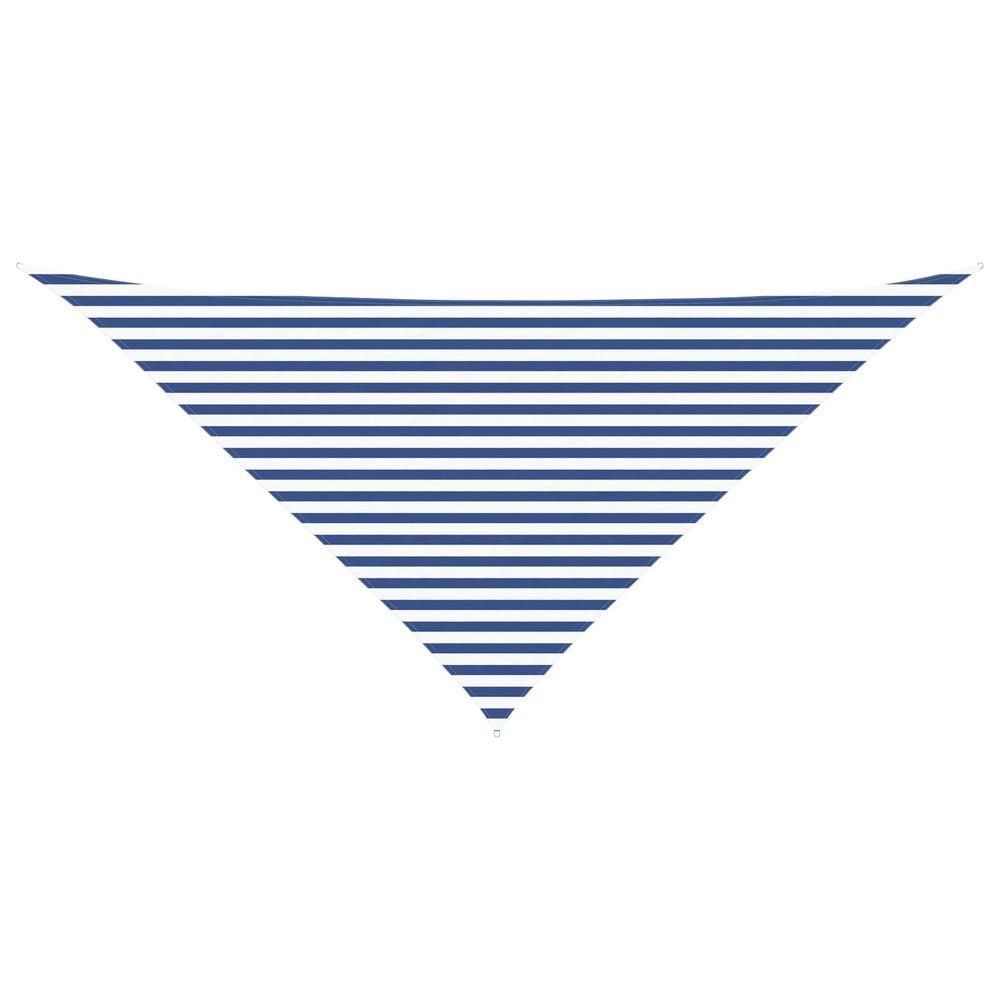 Voile d'ombre triangulaire 4 x 4 x 5,8 m 100 % polyester oxford