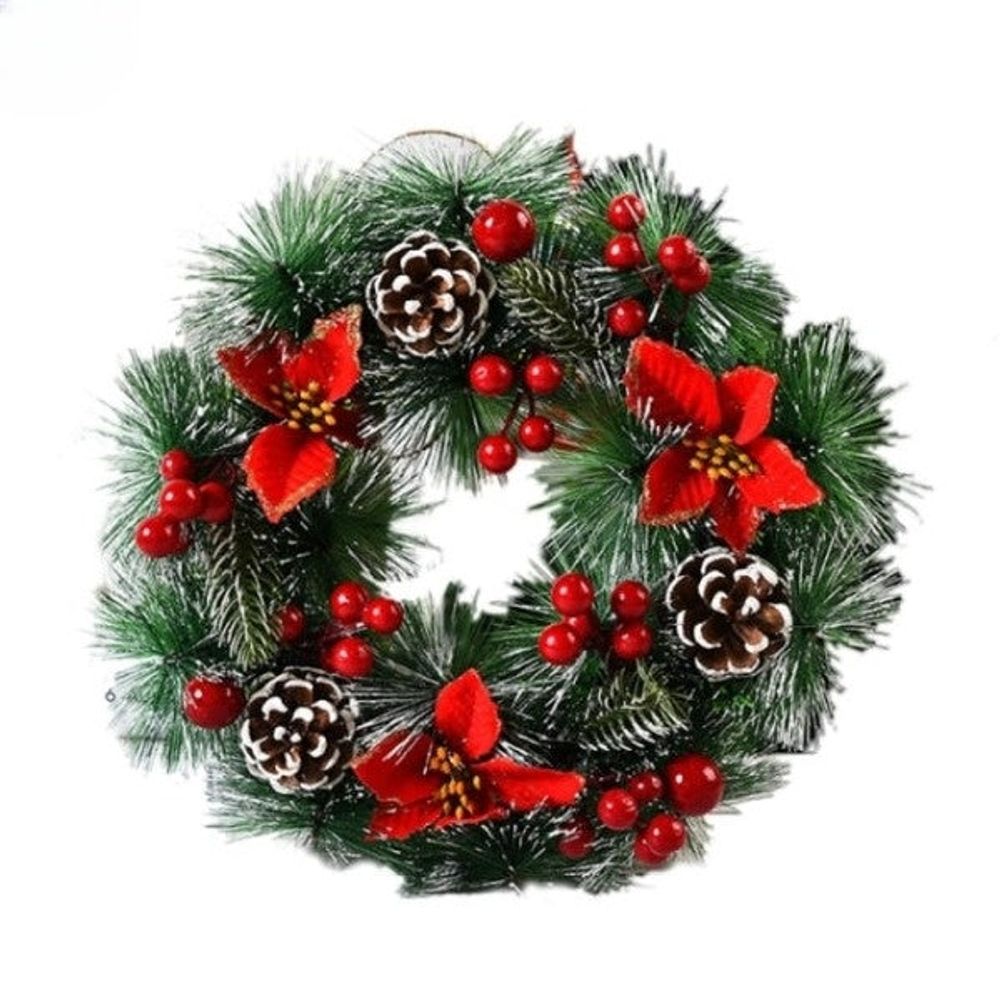 Couronne de noël - pomme de pin