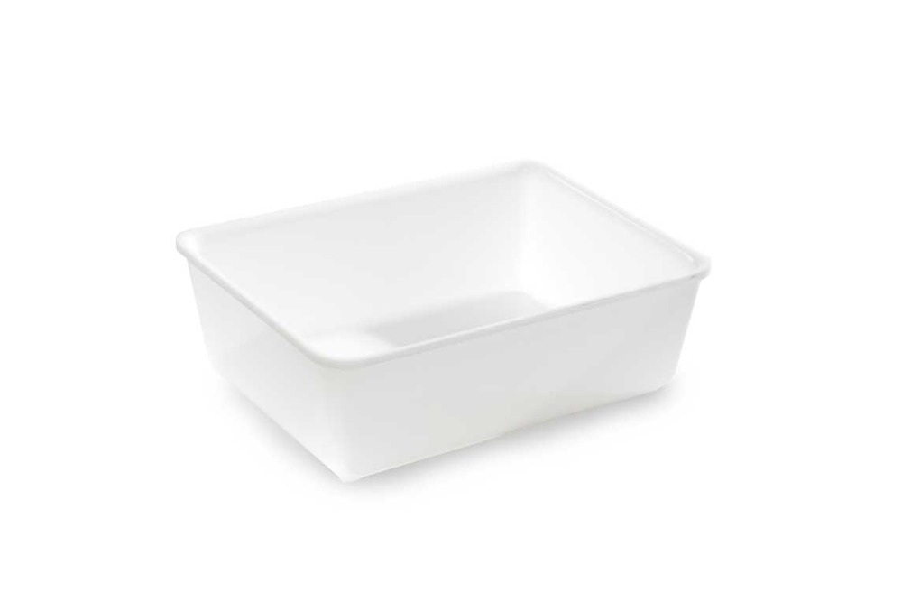 Plateau en plexiglas gastronorme gn 1/5 265x200x80mm blanc - matériel chr pro