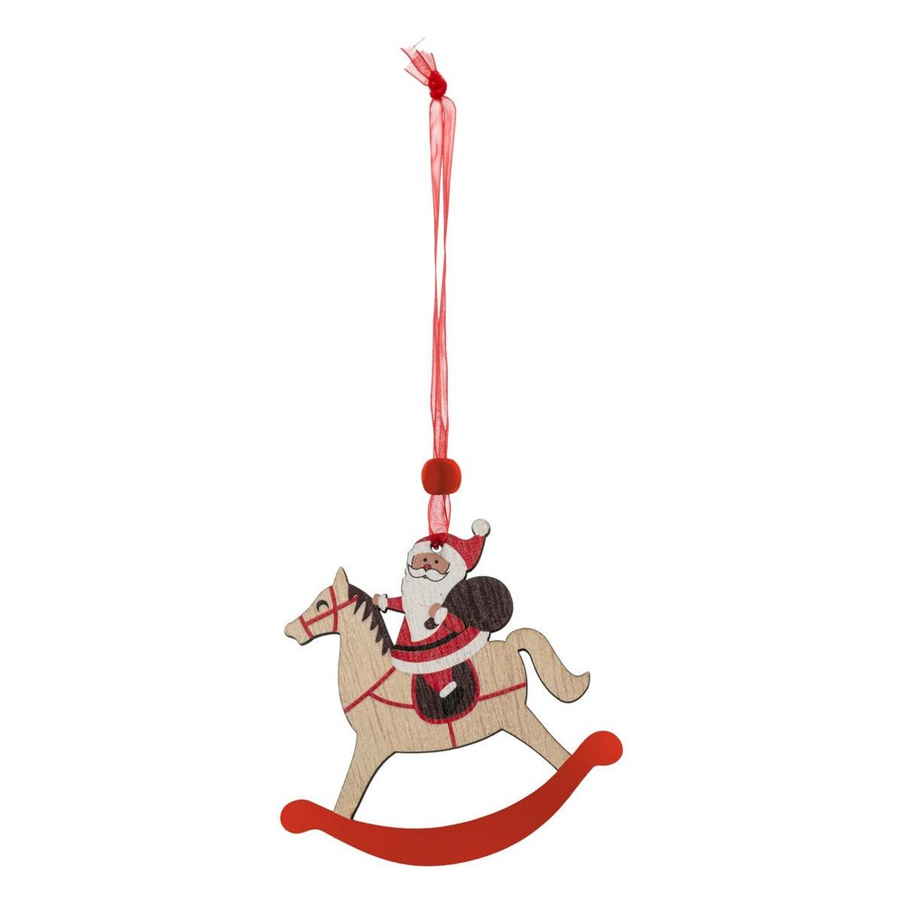 Sdn bois cheval pn rouge 8,5cm