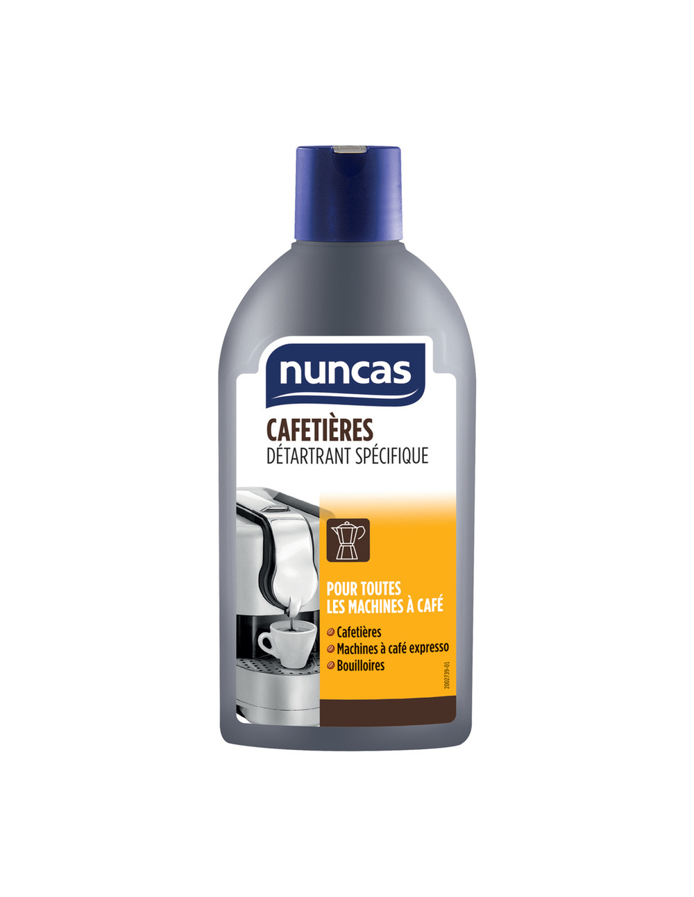 Nettoyant détartrant cafetières 250ml - nuncas