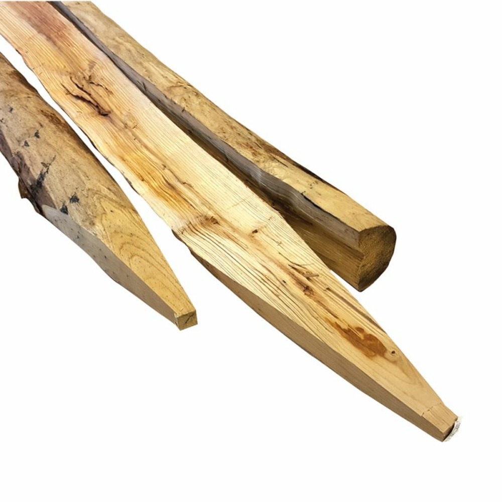 Piquet en châtaignier 80/100 mm – longueur 2 m