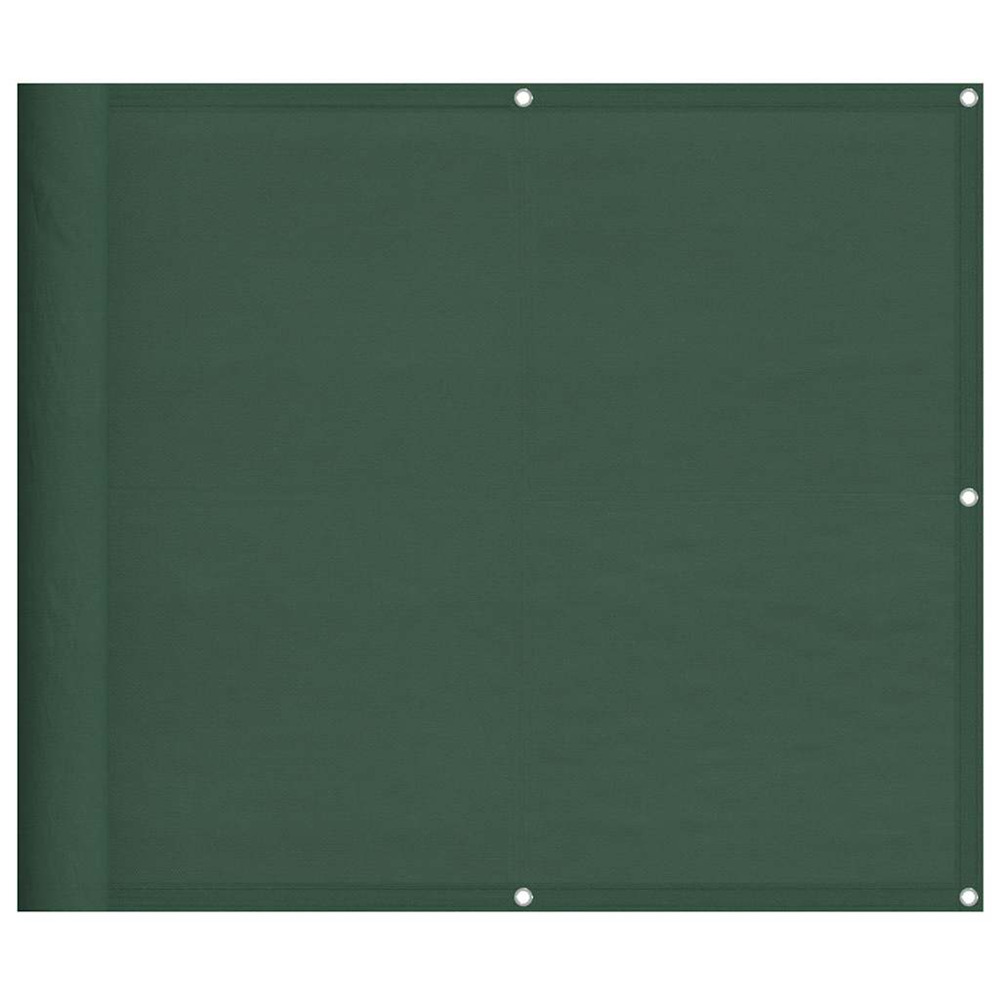 Écran de balcon vert foncé 90x800 cm 100% polyester oxford