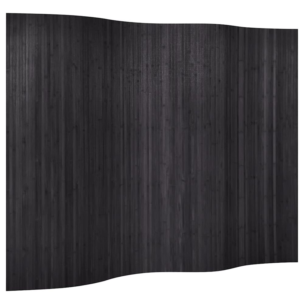 Cloison de séparation bambou gris largeur 250 cm hauteur 165 cm