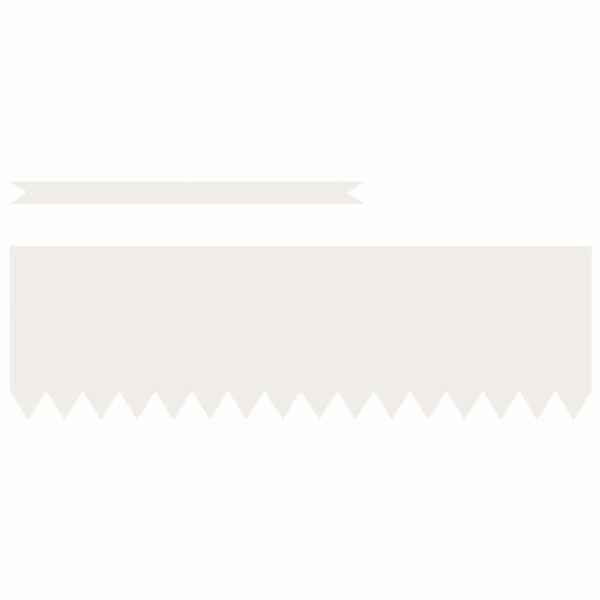 Bordure de pelouse 30 pcs blanc 100 x 0.05 x 20 cm