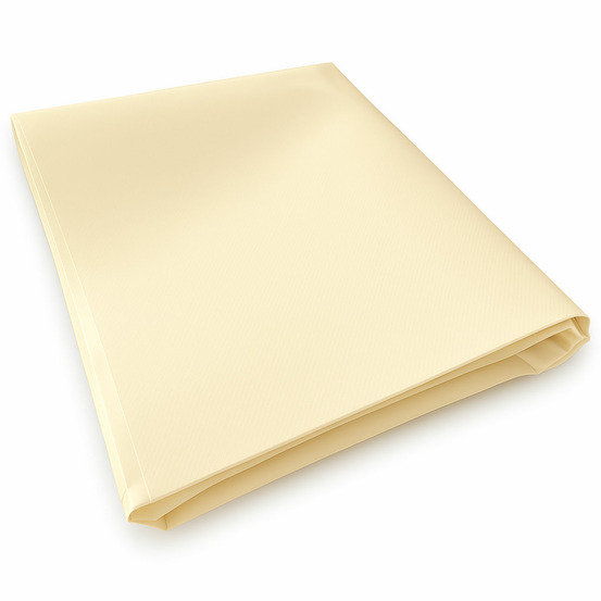 Bâche brise vue sans oeillets 3x3 m xp640bv ivoire - garantie 10 ans tecplast