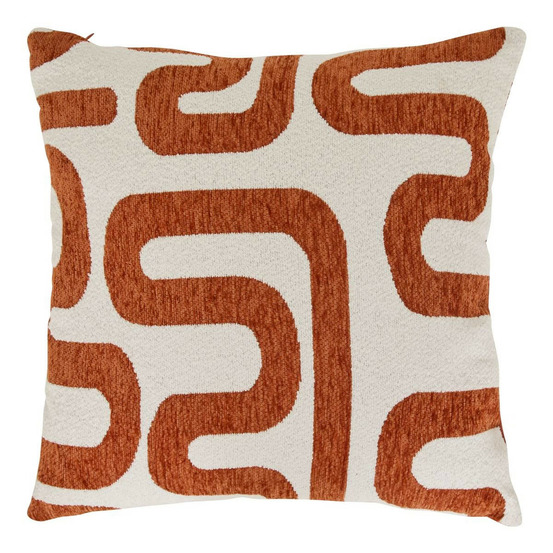 Coussin déco chenille