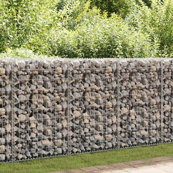 Panier de gabion acier galvanisé 150x50x100 cm