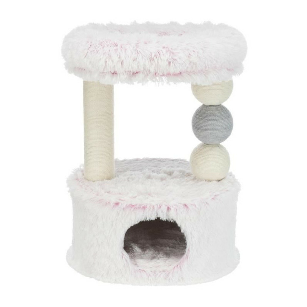 Arbre a chat trixie harvey - 73 cm - blanc rose