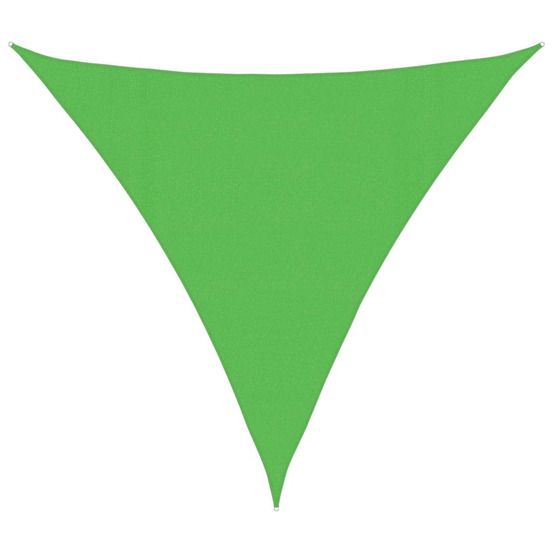 Voile d'ombrage 160 g/m² vert clair 4,5x4,5x4,5 m pehd