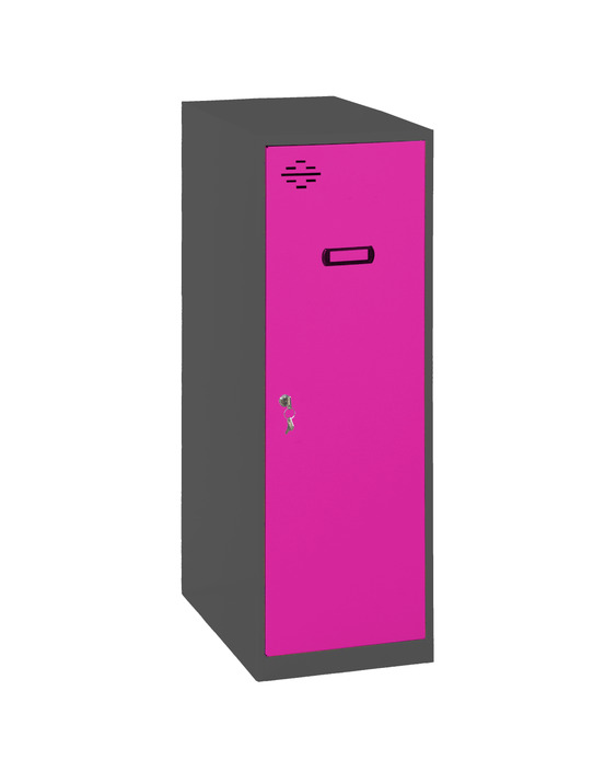 Casier-armoire simonlocker dism. Single mini 915x400x500 mm an/ro antracite/rose 915x400x500 - simonrack