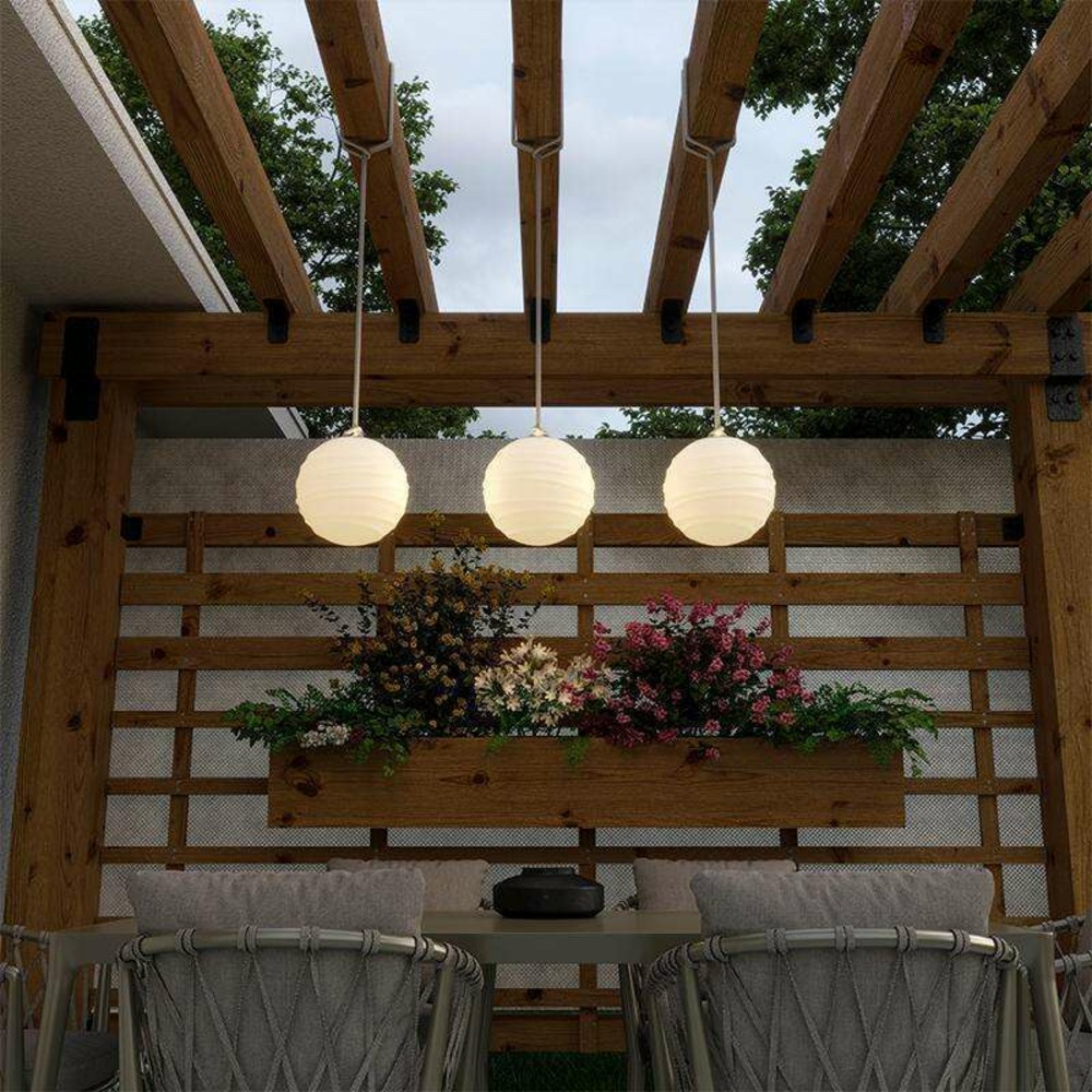 Suspension d'extérieur Sora télécommande + Batterie rechargeable LED