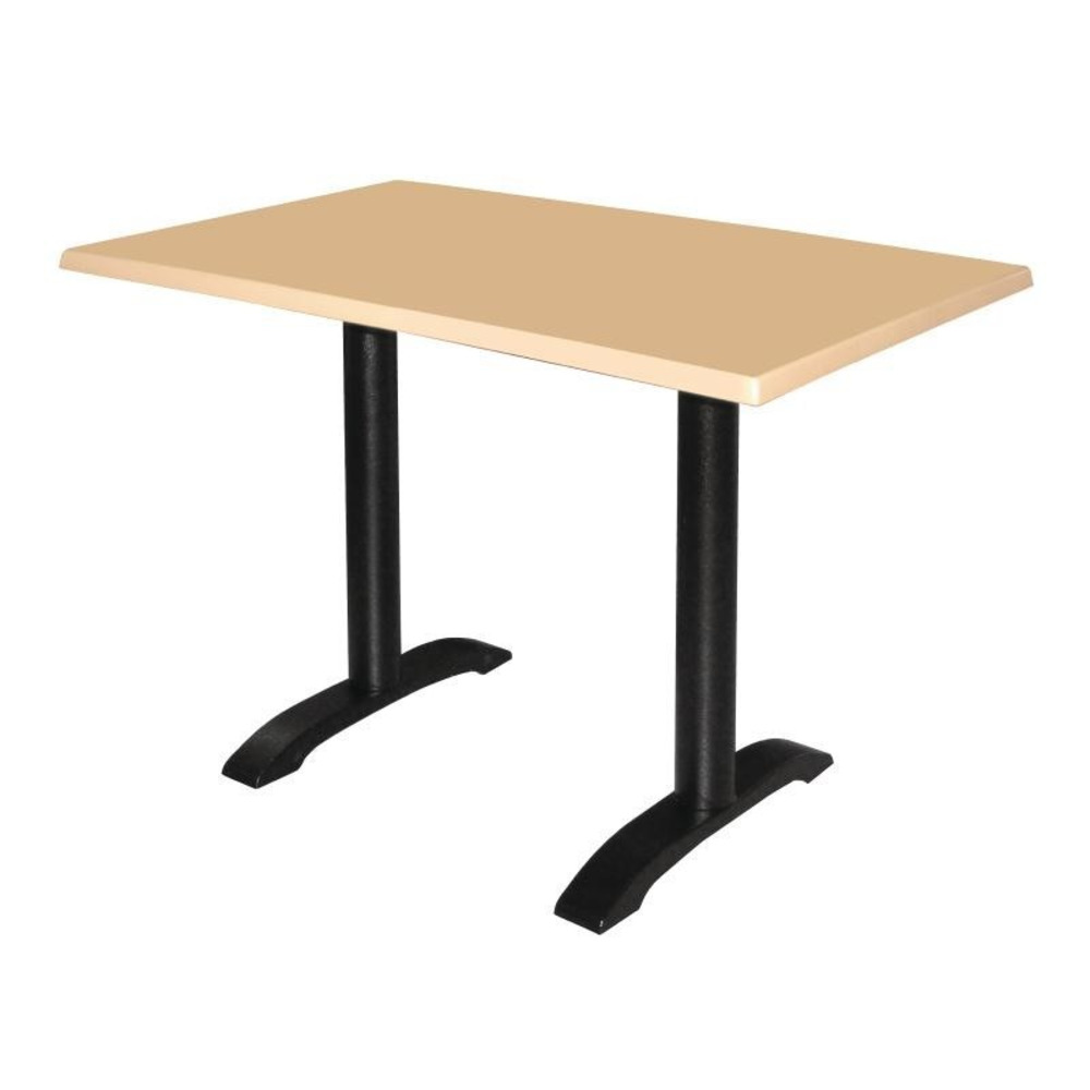 2 pieds de table en fonte bolero