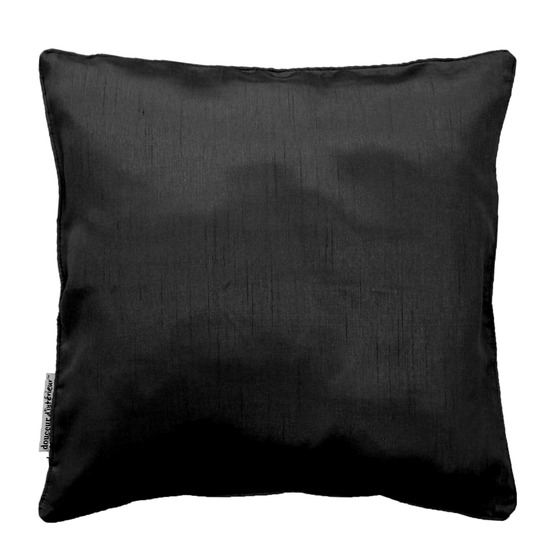 Housse de coussin shana noir 40 x 40 cm
