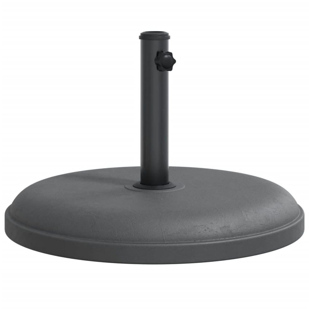 Base de parasol pour mâts ø32/35/38 mm 25 kg rond