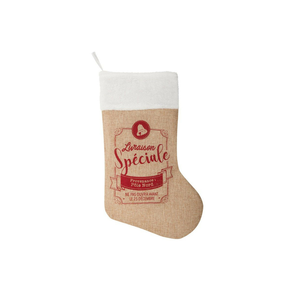 Botte de noël à suspendre 