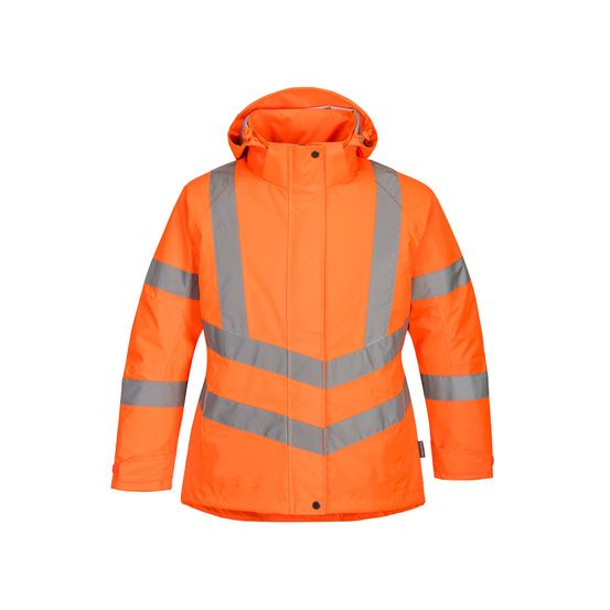 Parka d'hiver haute visibilité pour femme couleur : orange taille xxl - portwest