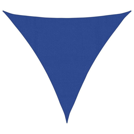 Voile d'ombrage 160 g/m² bleu 4x4x4 m pehd
