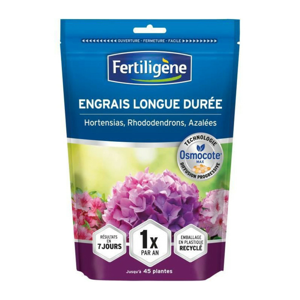 Fertiligene - engrais longue duree osmocote max hortensias, rhododendrons, azalees 700g